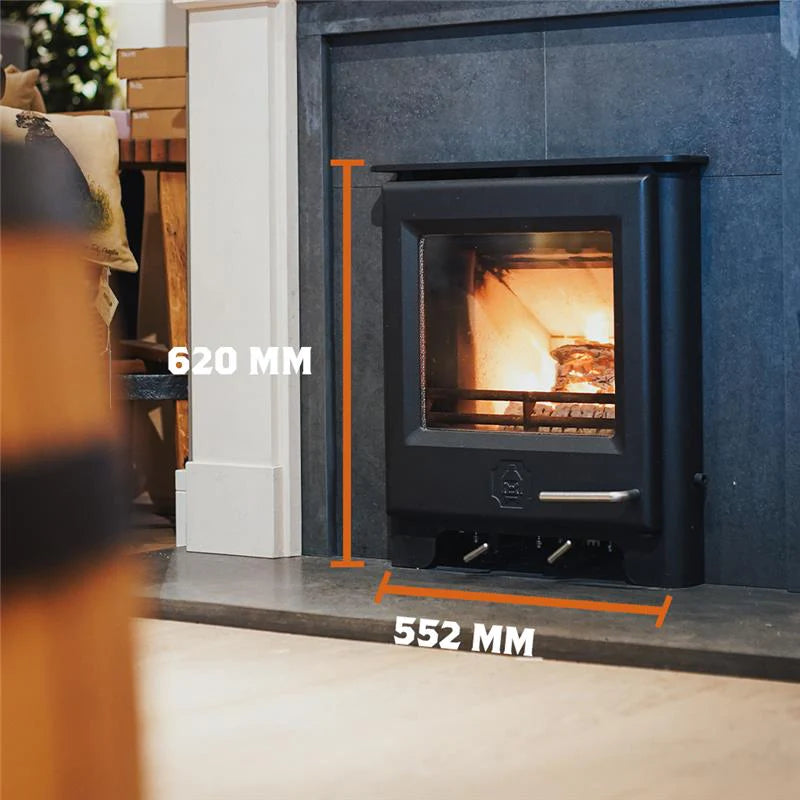 Woodwarm Phoenix Firebright Eco Inset - Pre order required - Collection Only.
