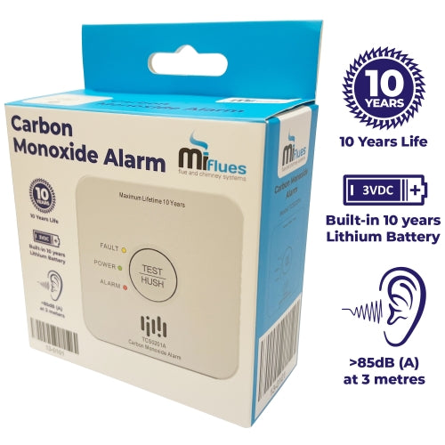 Carbon Monoxide Alarm – TCS0201A 10 Year Battery
