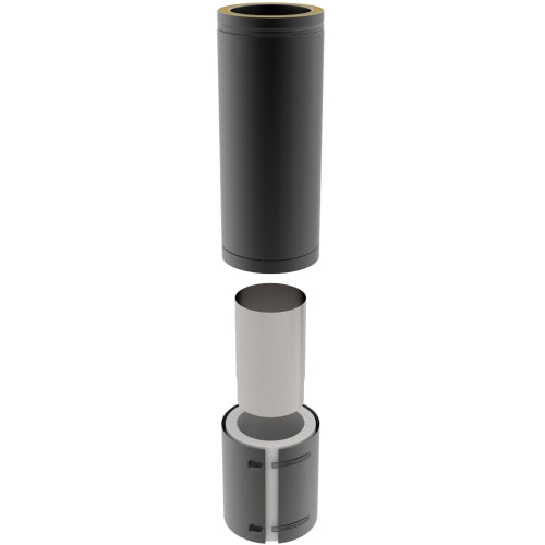 TWPro MB - Adjustable Connecting Pipe 500mm - Ø 150