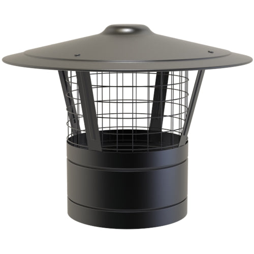 TWPro MB - Rain Cap with Mesh - Ø 150