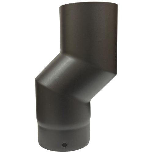 VIT-Smooth - Stove Off Set 60mm - Ø125mm