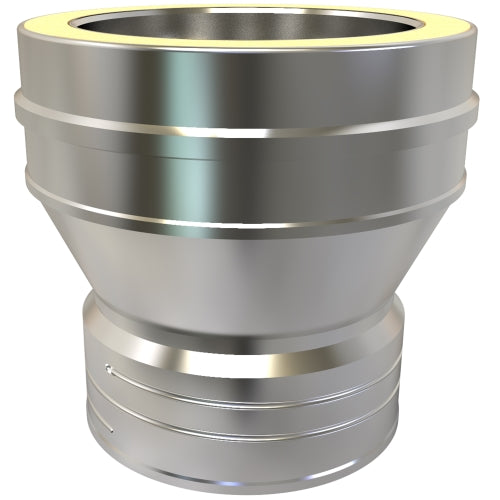 Flex to Twin wall adaptor 125