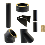 Fixed | External Twin Wall Flue System | Double Storey | 6.5m