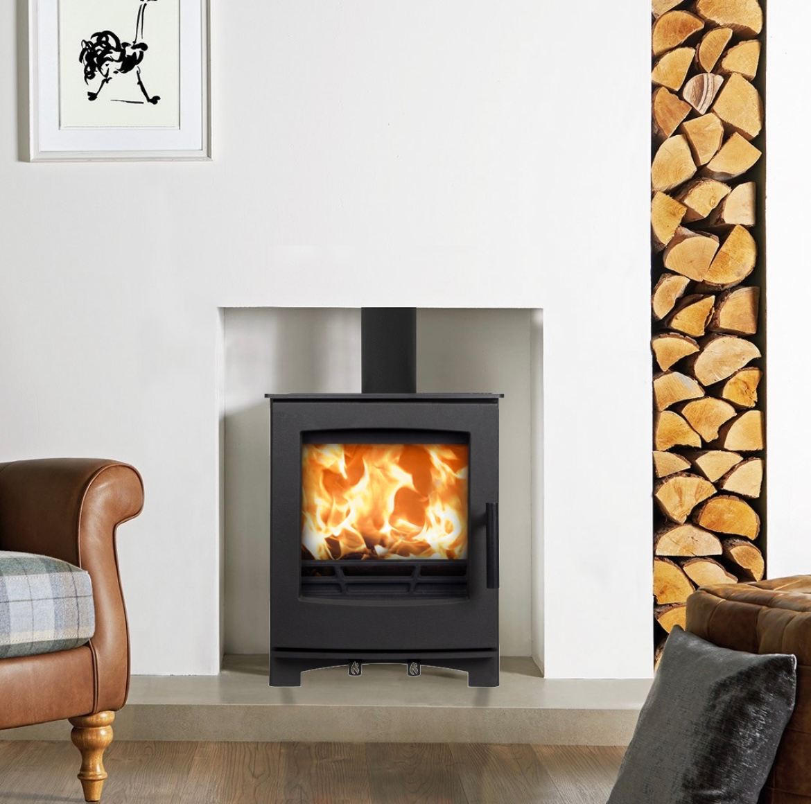 Large Tinderbox Multifuel Stove